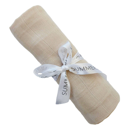 Bio-Babymusselin-Decke Sandshell