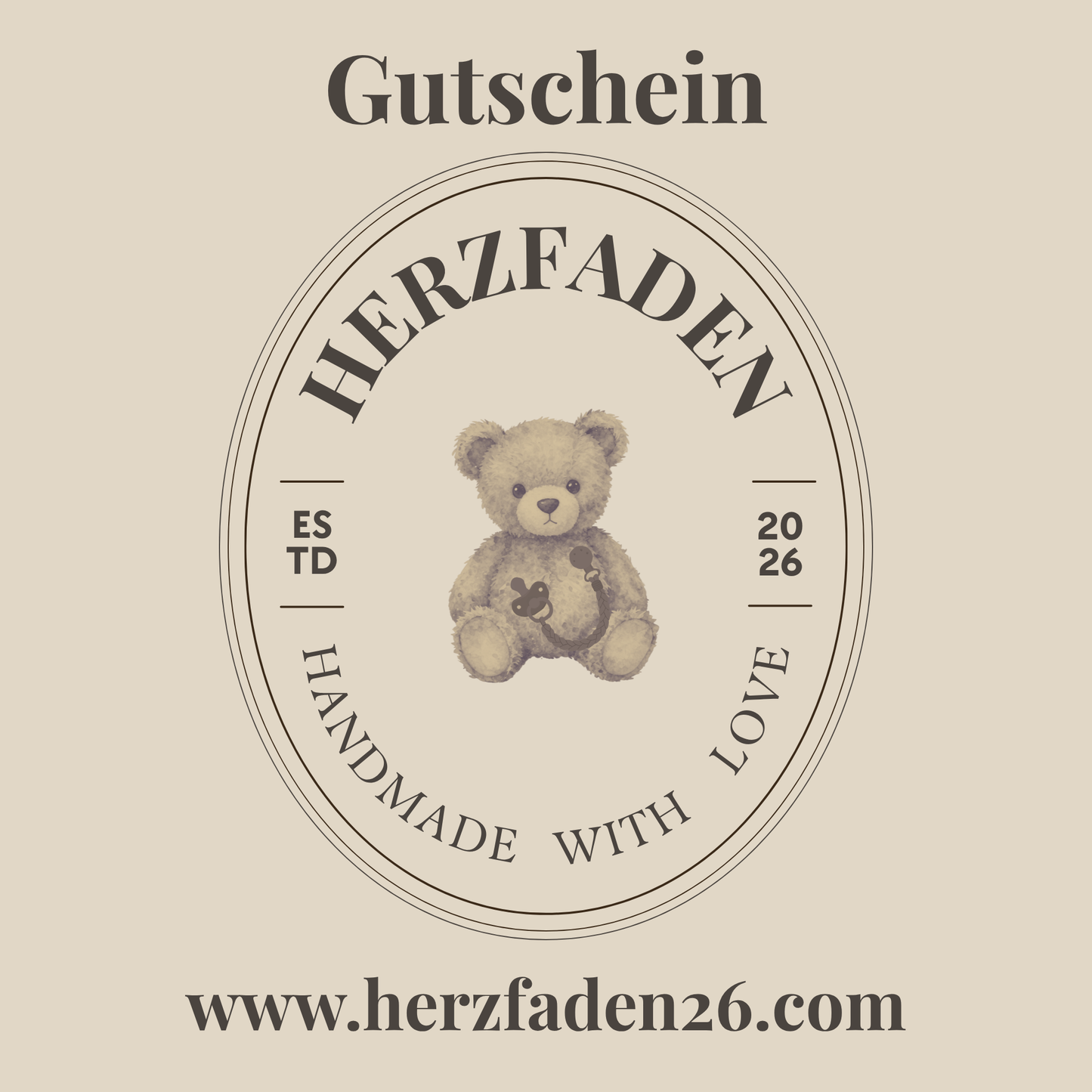 Herzfaden Gutschein