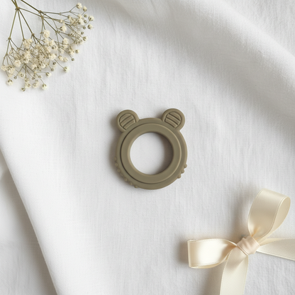 Beißring Tiger Khaki – Vorderseite