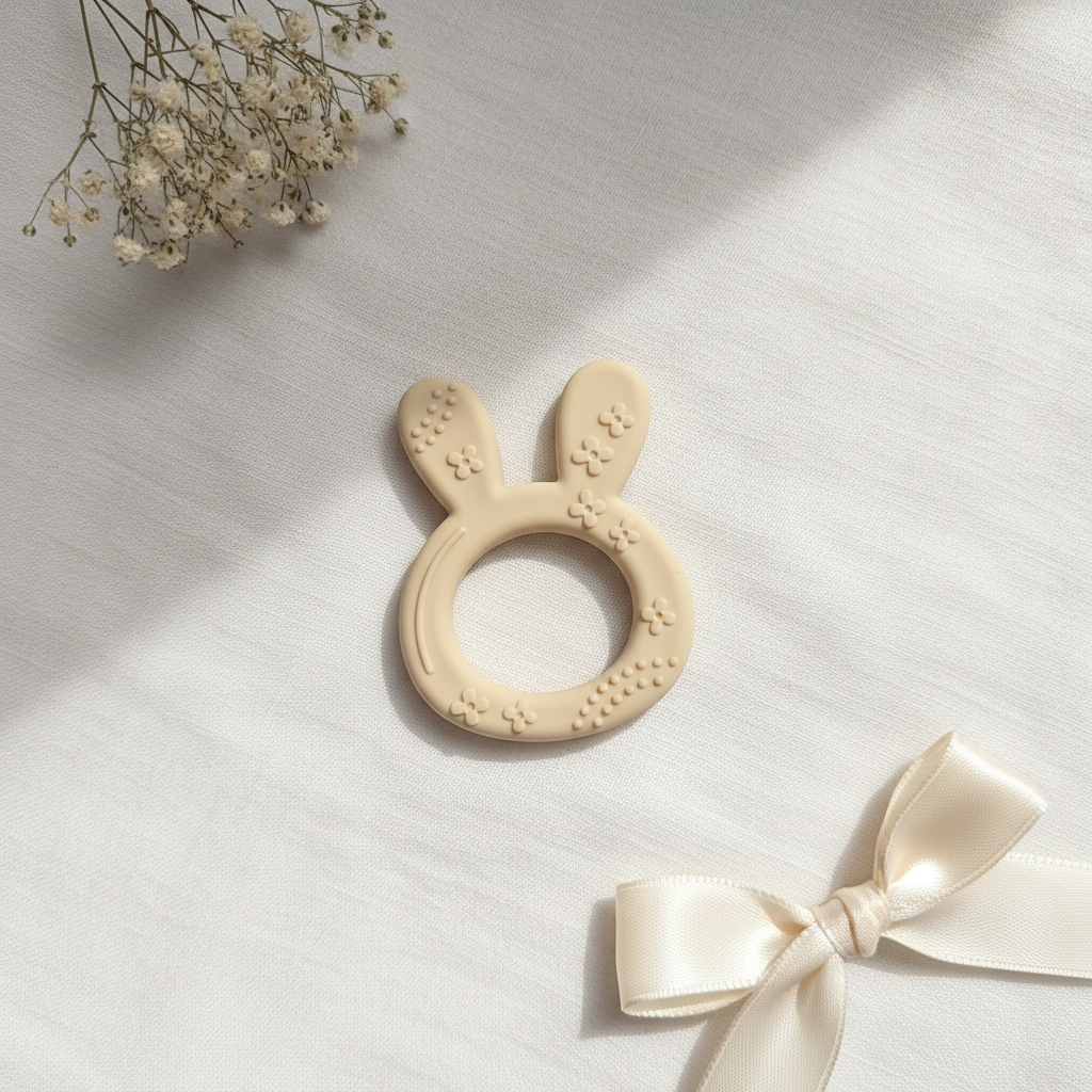 Beißring Hase Creme – 2