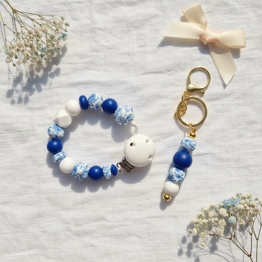 Set Blau Weiß